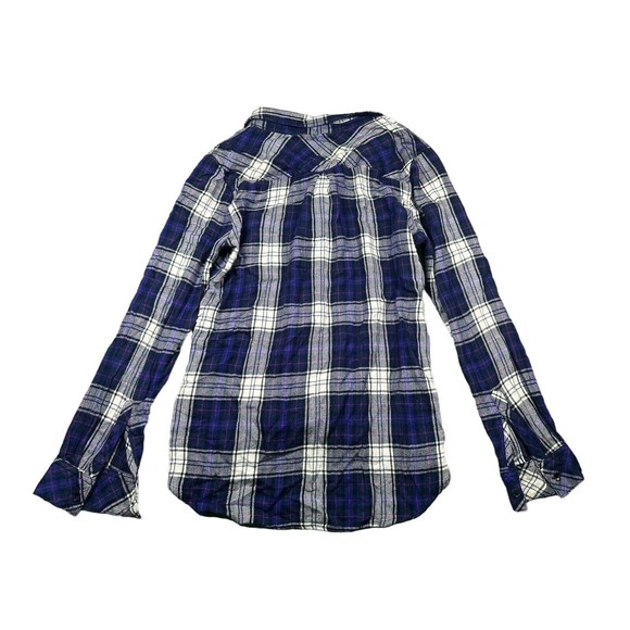 Rails Womens Size S Button Down Hunter Shirt Purple Plaid Soft Outdoor - Picture 2 of 7